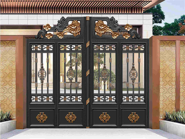 围墙大门选择哪种材质不会生锈